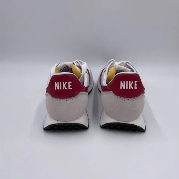 Nike Waffle Trainer 2 White / Gym Red - Black Womens Shoes - Picture 4 of 8